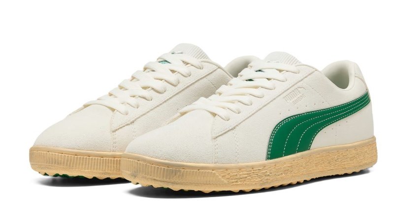 Puma Golf Puma Suede 30904 heren golfschoenen, beige