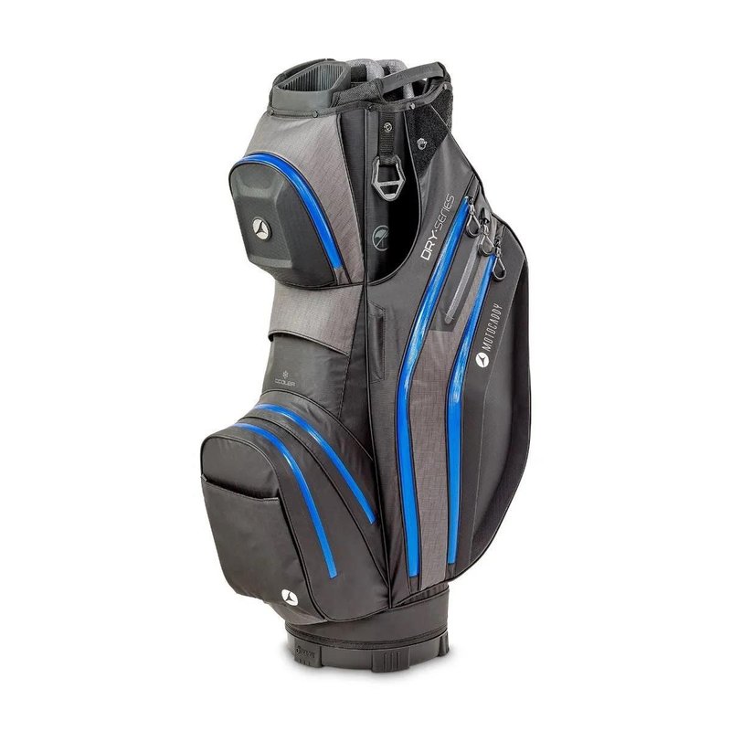 Motocaddy NEW Dry-Series cart bag 2026, zwart/blauw