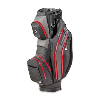 Motocaddy NEW Dry-Series cart bag 2026, zwart/rood