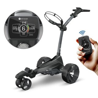 Motocaddy NEW M7 REMOTE DHC elektrische trolley 2026, M7 Ultra Lithium, grafiet