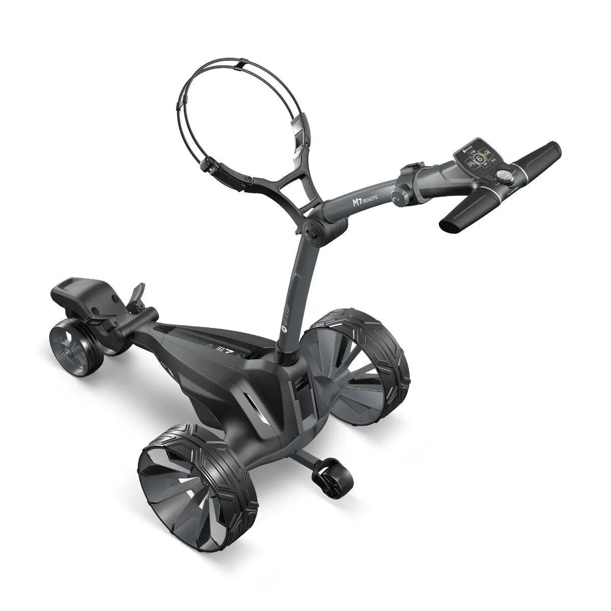 Motocaddy NEW M7 REMOTE DHC elektrische trolley 2026, M7 Ultra Lithium, grafiet
