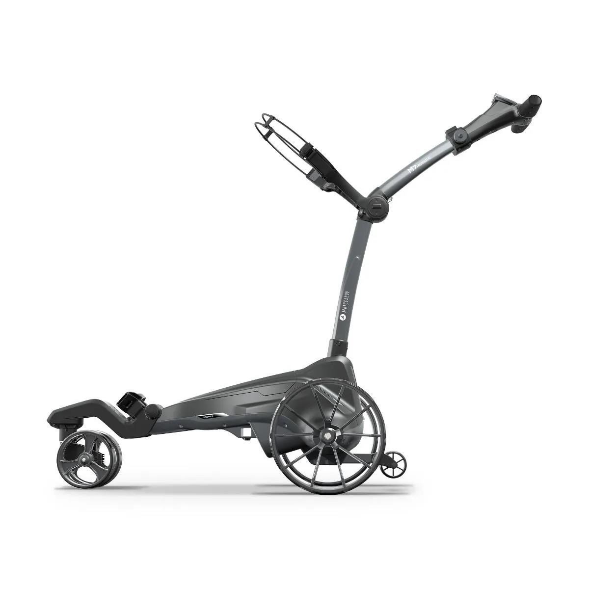 Motocaddy NEW M7 REMOTE DHC elektrische trolley 2026, M7 Ultra Lithium, grafiet
