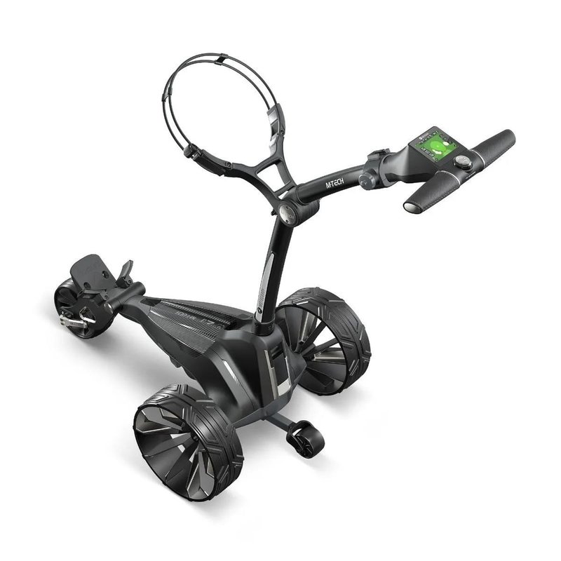 Motocaddy NEW M-TECH GPS elektrische trolley 2026, Ultra Lithium 36+, grafiet