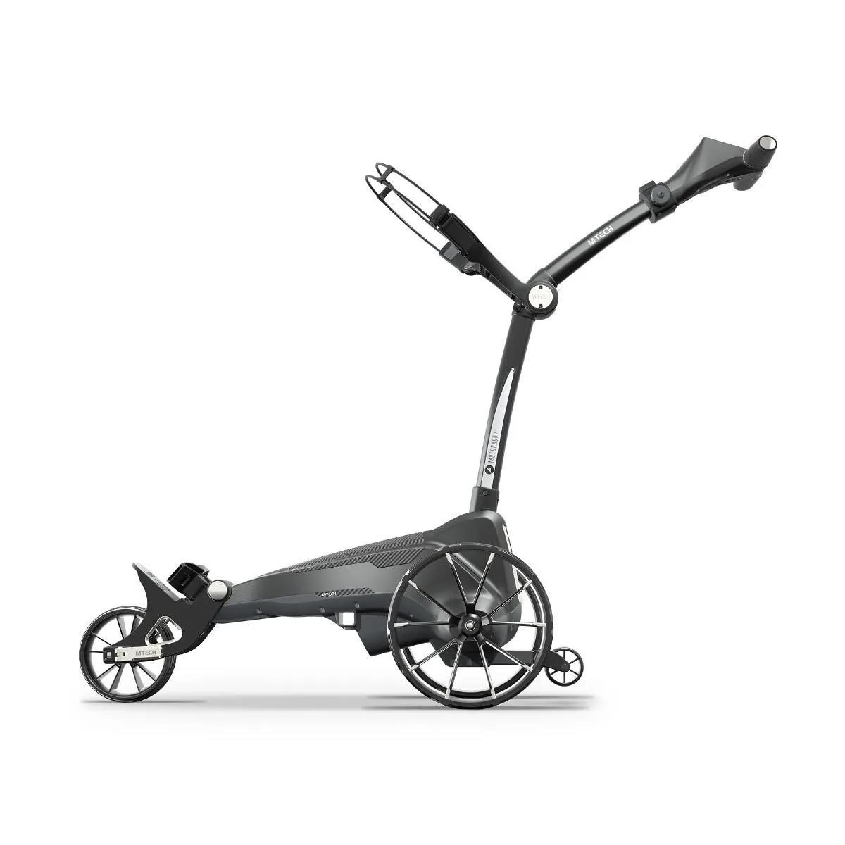 Motocaddy NEW M-TECH GPS elektrische trolley 2026, Ultra Lithium 36+, grafiet