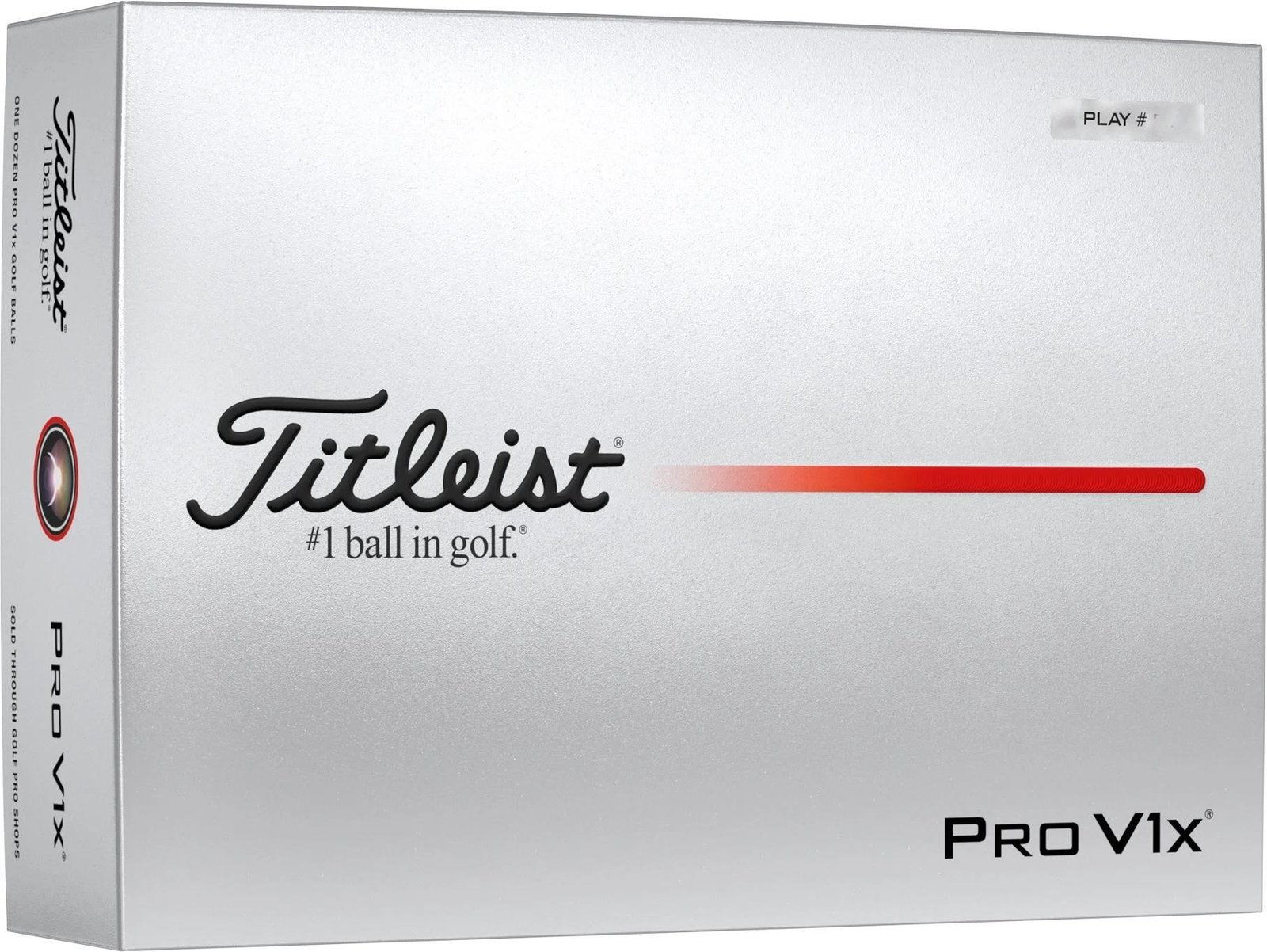 Titleist Pro V1x golfballen 2025 (12 stuks)