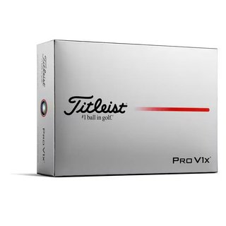 Titleist Pro V1x golfballen 2025 (12 stuks)