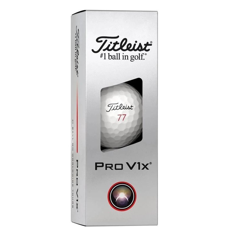 Titleist Pro V1x golfballen 2025 (12 stuks)