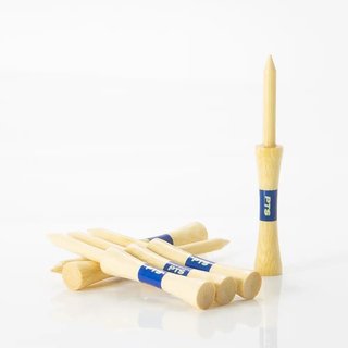 PrideSports Pride Sports PTS Bamboo Step Tee 83mm / 3 1/4" (50 tees) tee, blauw