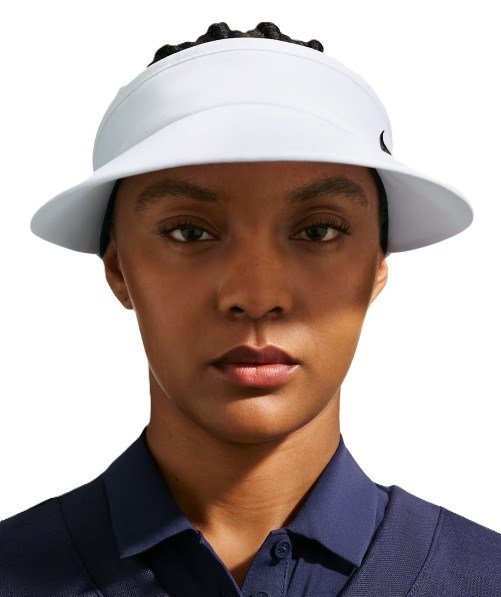 Nike DRI-FIT Ace zonneklep, wit/antraciet/zwart