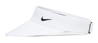 Nike DRI-FIT Ace zonneklep, wit/antraciet/zwart