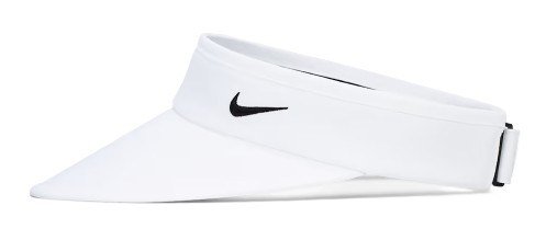 Nike DRI-FIT Ace zonneklep, wit/antraciet/zwart