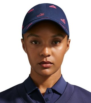 Nike Club golf pet, college navy/hot lava