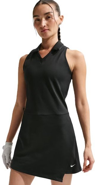 Nike Golf Club damesgolfjurk, zwart