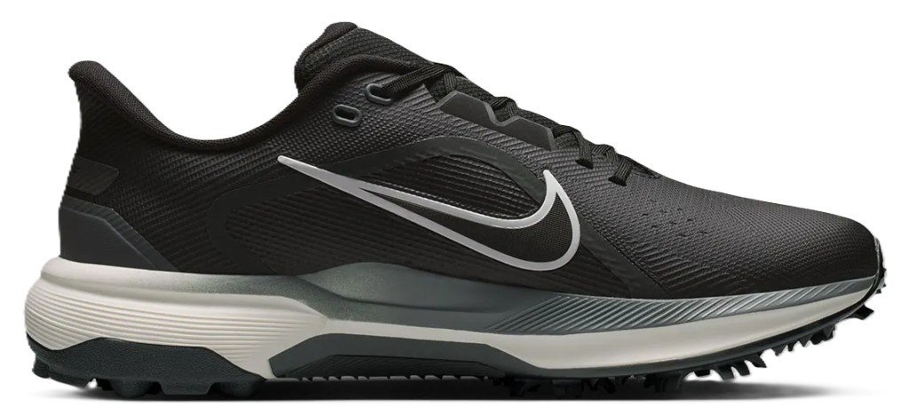 Nike Pegasus 1 heren golfschoenen, zwart/sail/wit