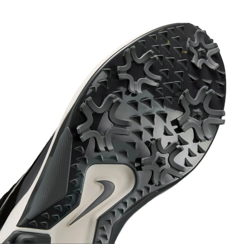 Nike Pegasus 1 heren golfschoenen, zwart/sail/wit