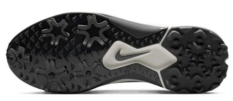 Nike Pegasus 1 heren golfschoenen, zwart/sail/wit