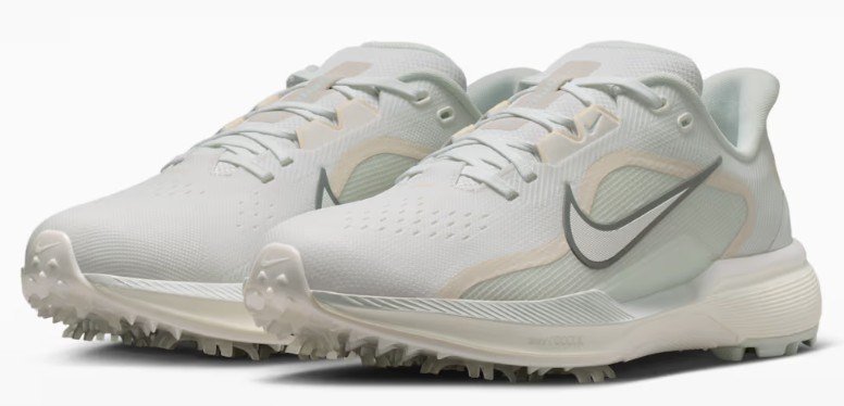 Nike Pegasus 1 unisex golfschoenen, wit/sail