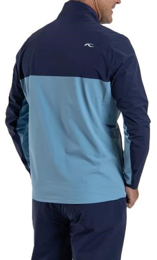 KJUS Rain Rescue 2.0 heren jack, atlanta blue/atlas blue