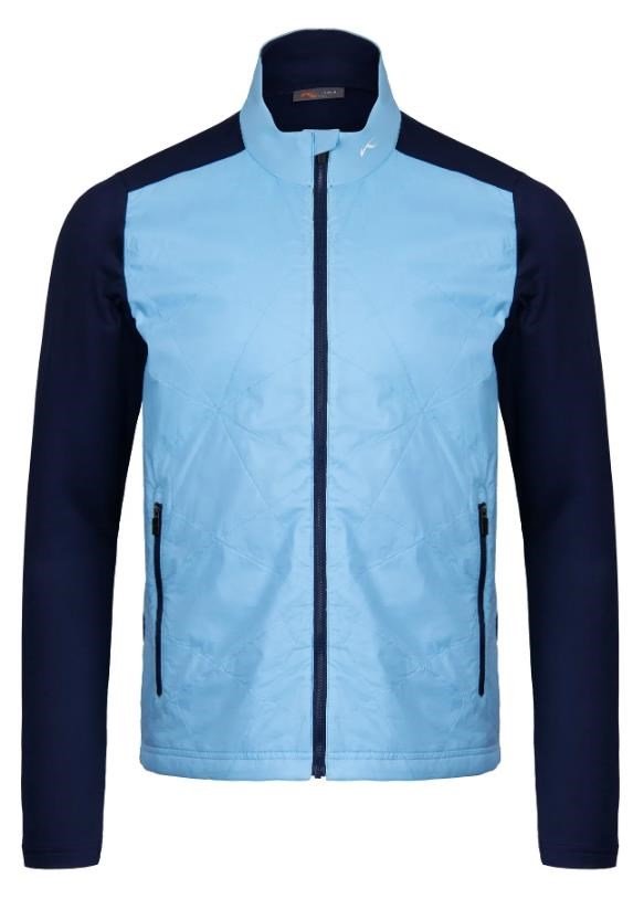 KJUS Retention heren jack, atlanta blue/poolside