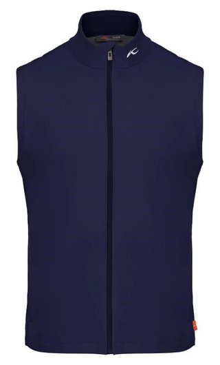 KJUS Downswing Wind heren vest, atlanta blue
