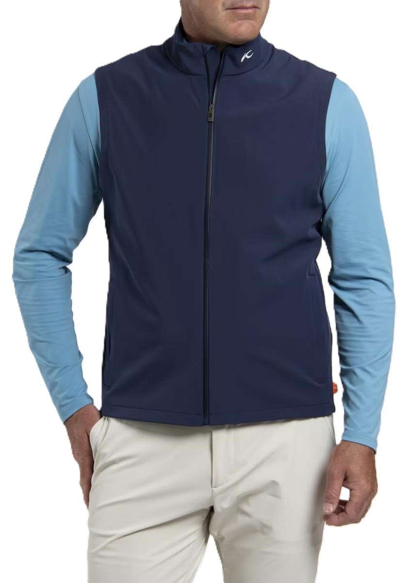 KJUS Downswing Wind heren vest, atlanta blue