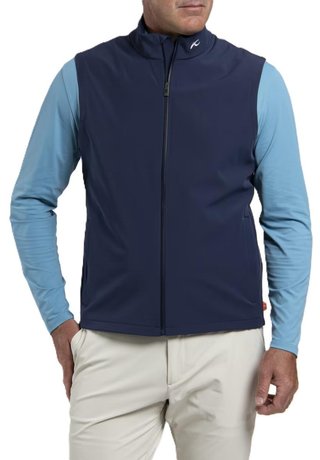 KJUS Downswing Wind heren vest, atlanta blue