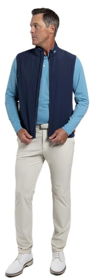 KJUS Downswing Wind heren vest, atlanta blue