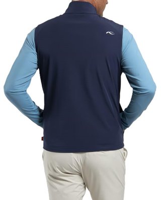KJUS Downswing Wind heren vest, atlanta blue