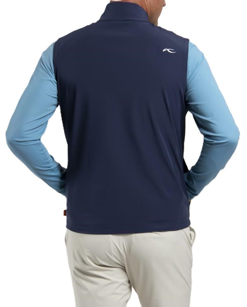 KJUS Downswing Wind heren vest, atlanta blue