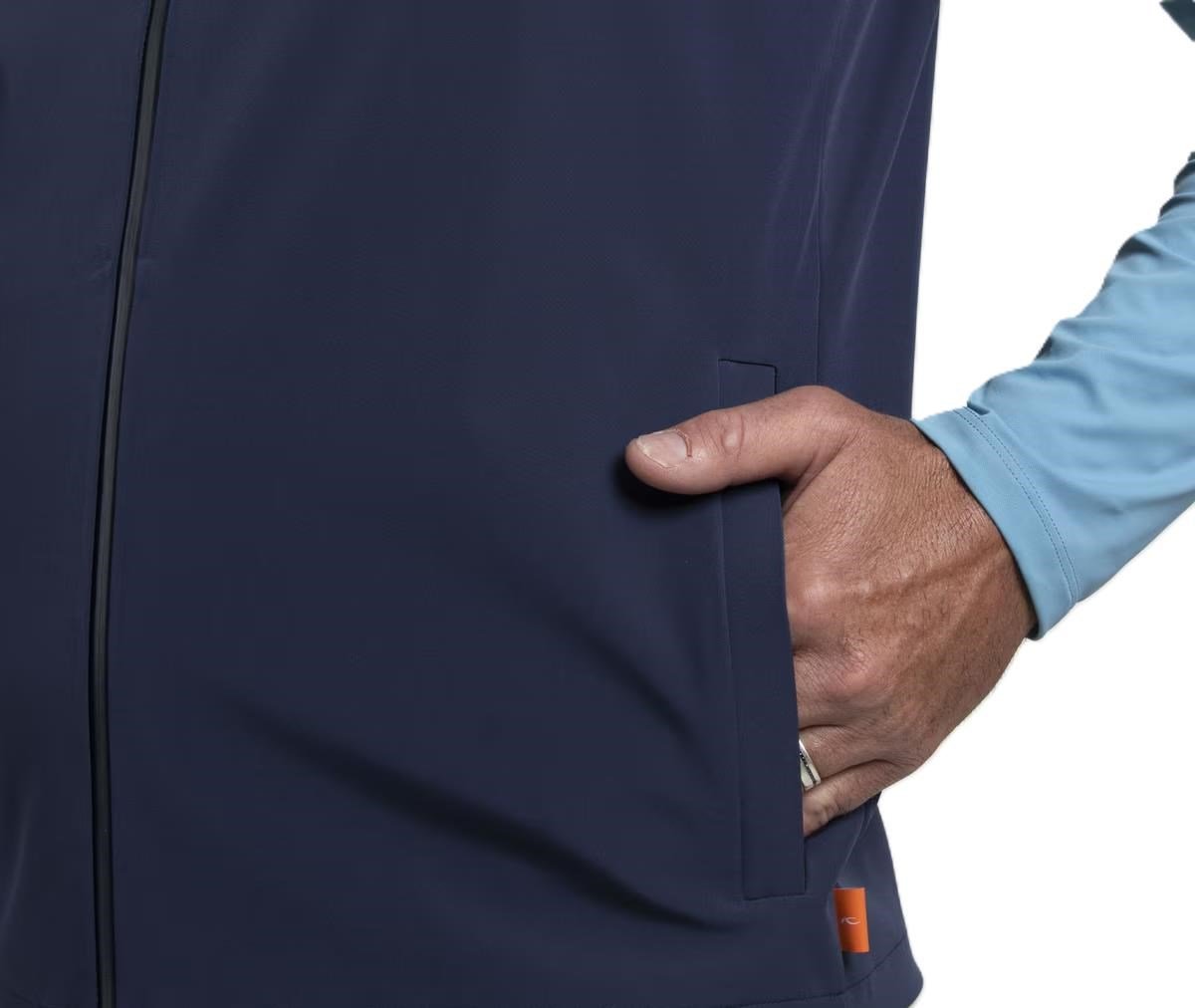 KJUS Downswing Wind heren vest, atlanta blue