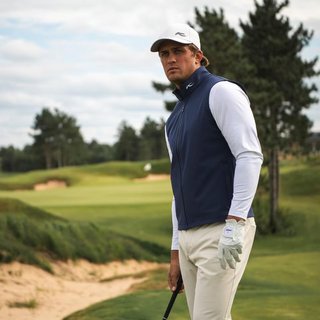 KJUS Downswing Wind heren vest, atlanta blue