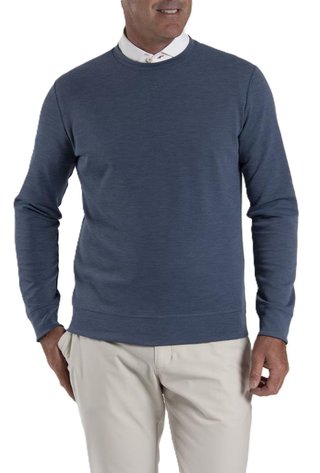 KJUS Essentials Crew Neck heren sweatshirt, riverbank/atlanta blue