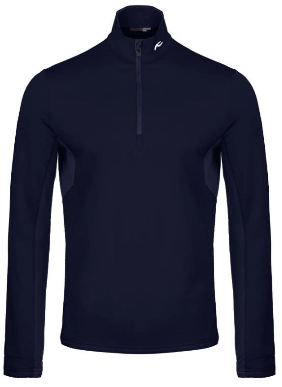 KJUS Hydraulic Midlayer Half-Zip heren sweater, atlanta blue