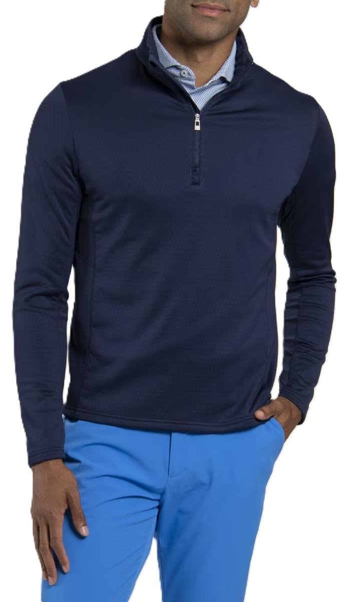 KJUS Hydraulic Midlayer Half-Zip heren sweater, atlanta blue