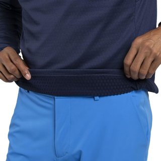 KJUS Hydraulic Midlayer Half-Zip heren sweater, atlanta blue