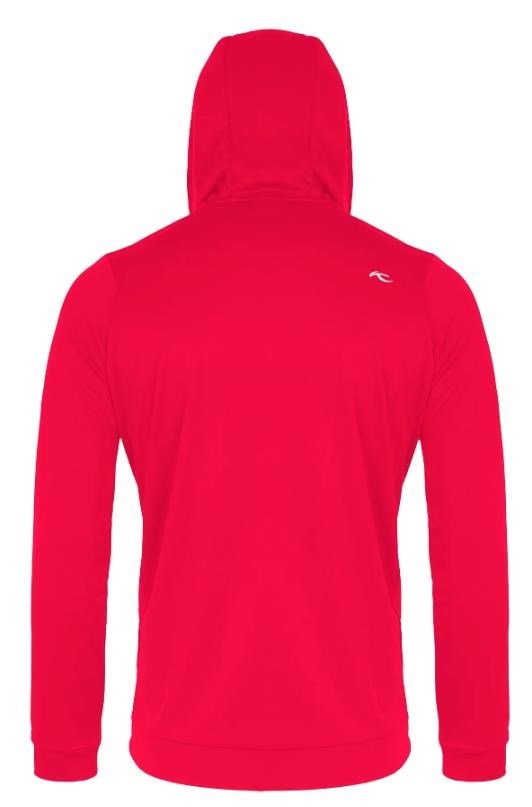 KJUS Kallen Hooded Midlayer heren hoodie, rhubarb