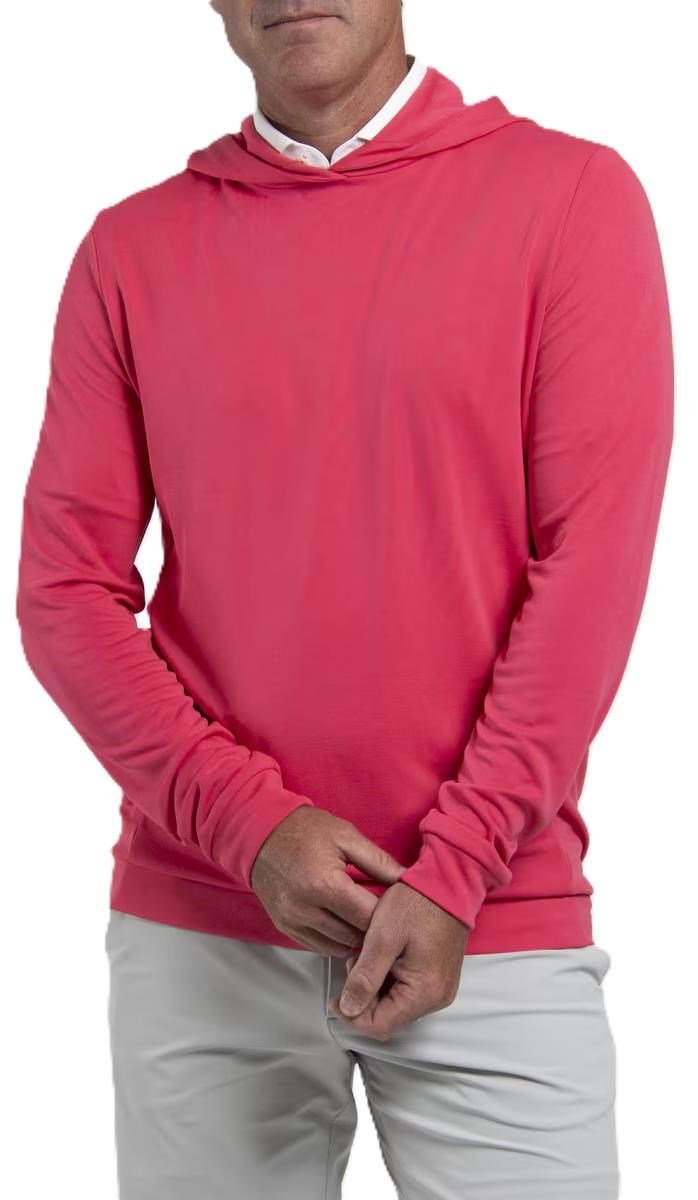 KJUS Kallen Hooded Midlayer heren hoodie, rhubarb