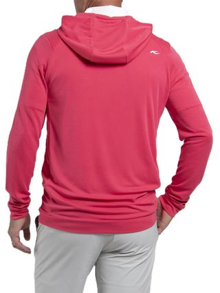 KJUS Kallen Hooded Midlayer heren hoodie, rhubarb