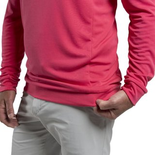 KJUS Kallen Hooded Midlayer heren hoodie, rhubarb