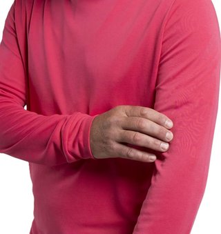 KJUS Kallen Hooded Midlayer heren hoodie, rhubarb