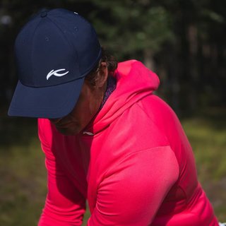 KJUS Kallen Hooded Midlayer heren hoodie, rhubarb