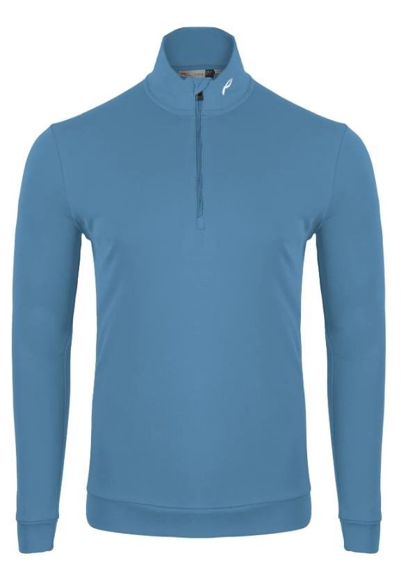 KJUS Kallen Half-Zip heren sweater, atlas blue