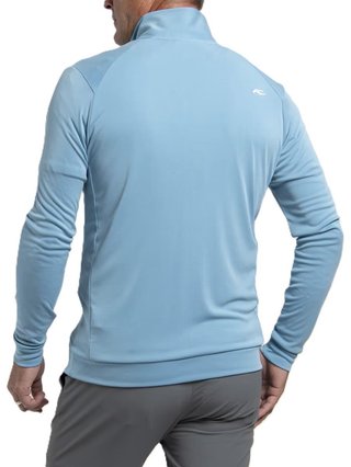KJUS Kallen Half-Zip heren sweater, atlas blue