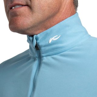 KJUS Kallen Half-Zip heren sweater, atlas blue