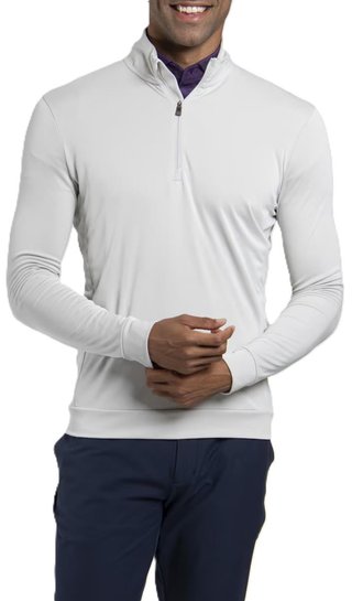 KJUS Kallen Half-Zip heren sweater, alloy