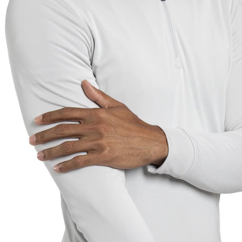 KJUS Kallen Half-Zip heren sweater, alloy