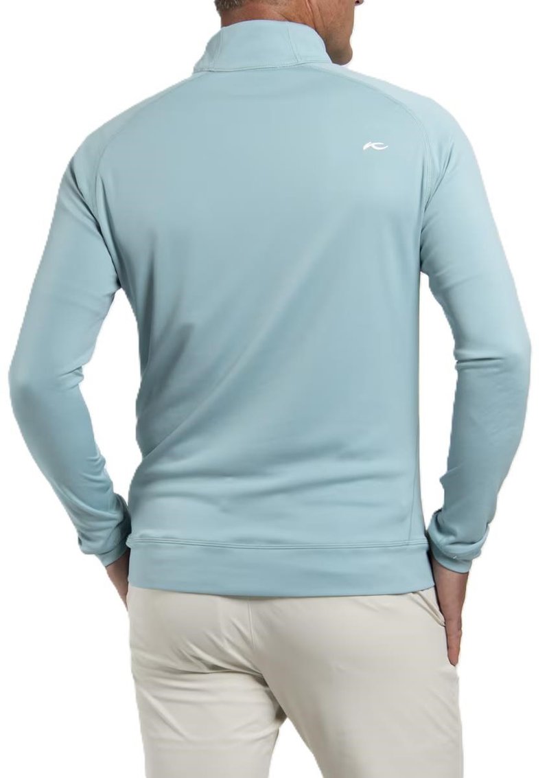 KJUS Keano Half-Zip heren sweater, riverbank/atlanta blue