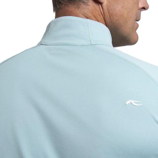 KJUS Keano Half-Zip heren sweater, riverbank/atlanta blue