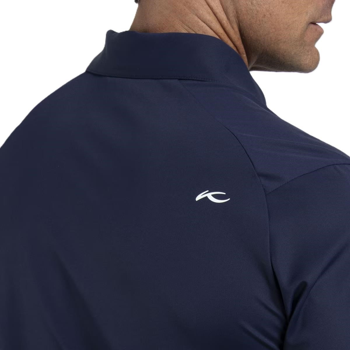 KJUS Cool Point heren polo, atlanta blue
