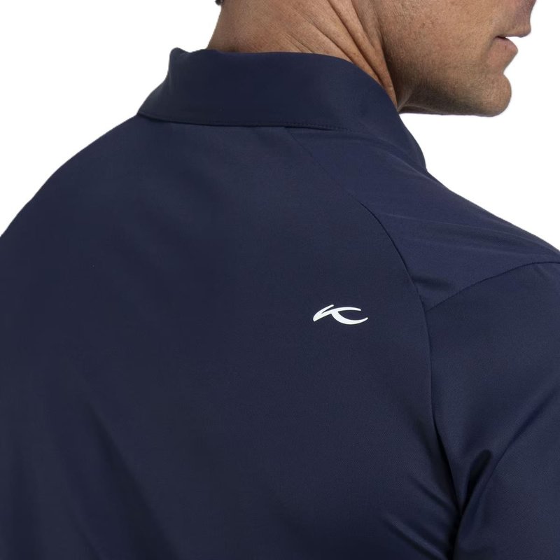 KJUS Cool Point heren polo, atlanta blue